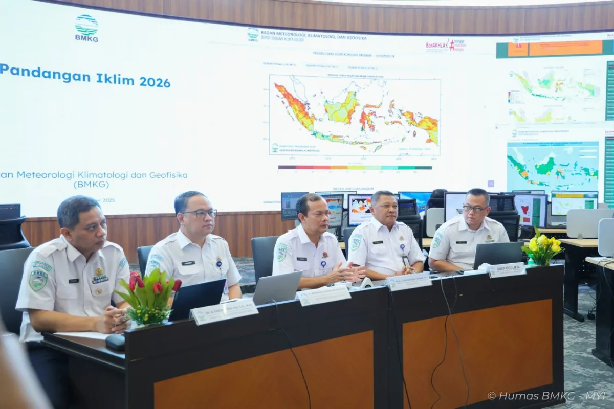 BMKG Prediksi Iklim Normal 2026, Optimalkan Potensi untuk Sektor Pembangunan