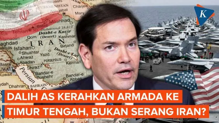 AS Klaim Pengerahan Armada Militer ke Timur Tengah Bukan untuk Serang Iran