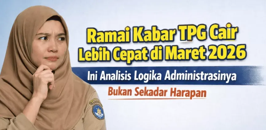 Analisis Pencairan TPG Guru Menjelang Maret 2026