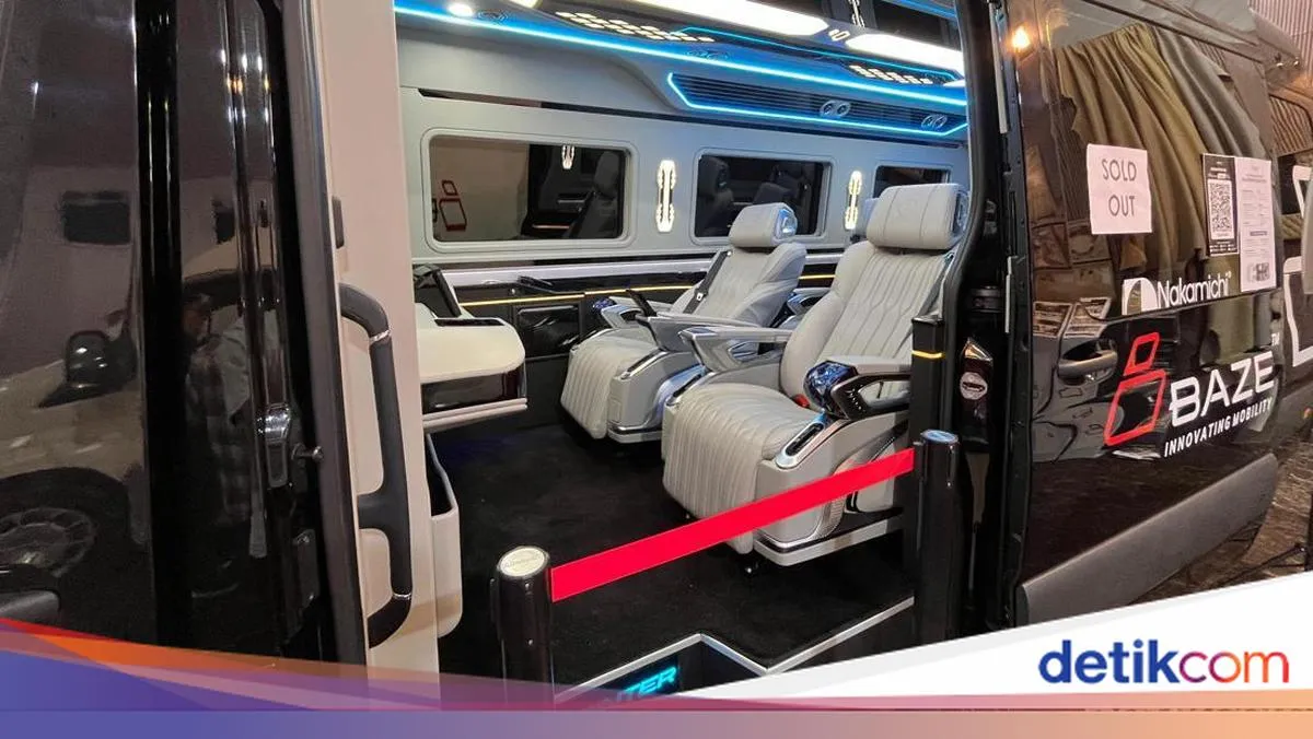 Transformasi Mewah Interior Mercy Sprinter oleh Karoseri Baze Luxury