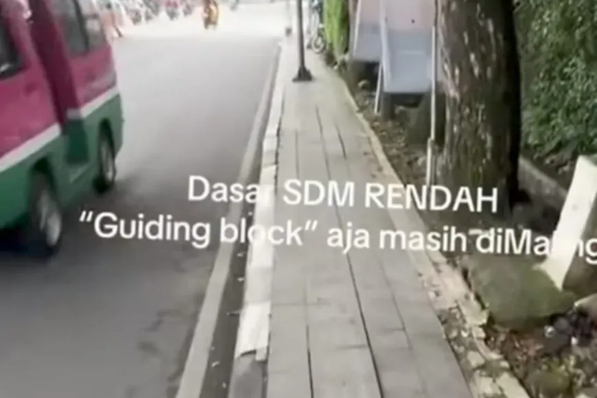 Wali Kota Bandung Minta Penyelidikan Terkait Hilangnya Guiding Block untuk Disabilitas