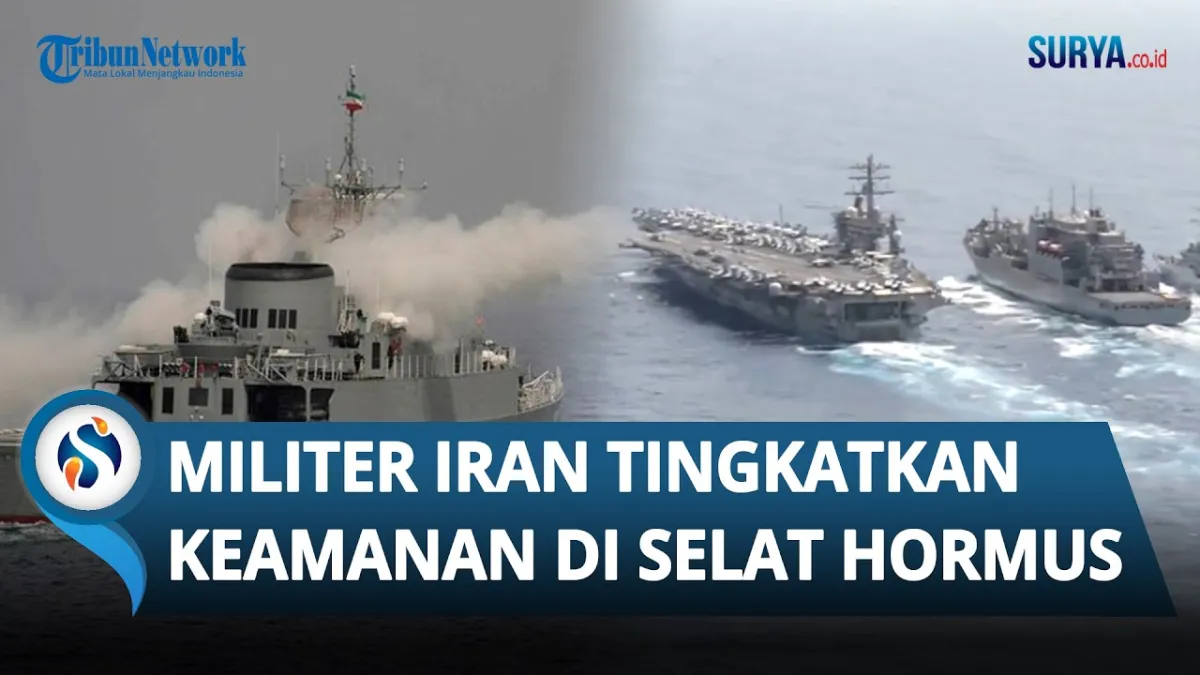 Iran Tingkatkan Keamanan di Selat Hormuz Hadapi Ancaman AS