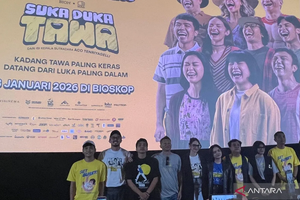 Film Komedi 'Suka Duka Tawa' Siap Tayang Januari 2026