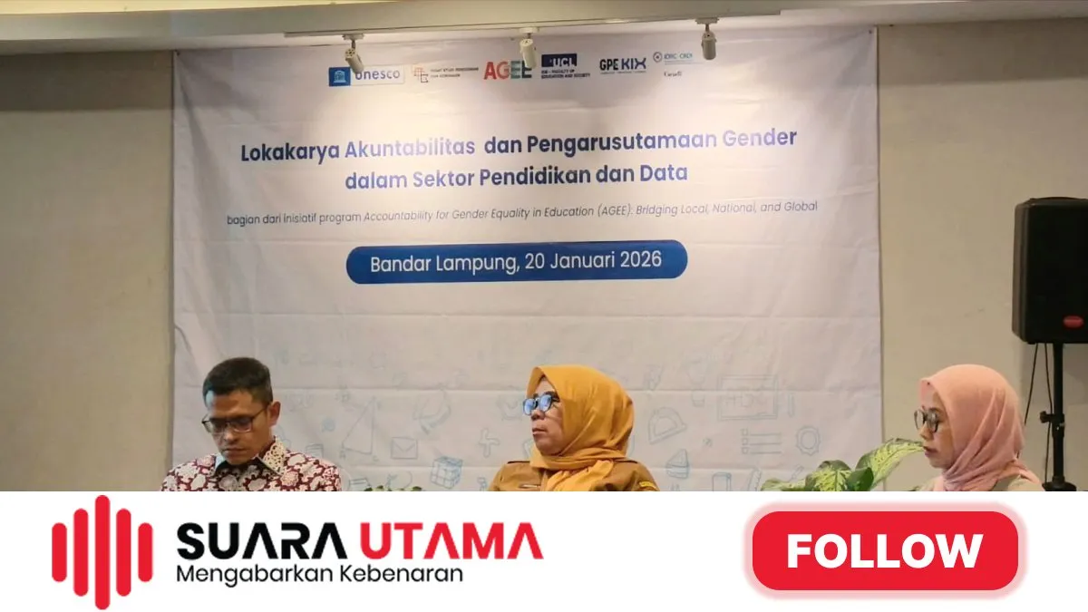 UNESCO dan PSPK Gelar Lokakarya Pengarusutamaan Gender dalam Pendidikan di Lampung