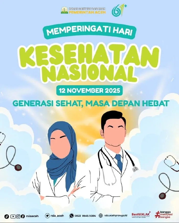RSIA Gelar Aktivitas Sosial untuk Memperingati Hari Kesehatan Nasional ke-61