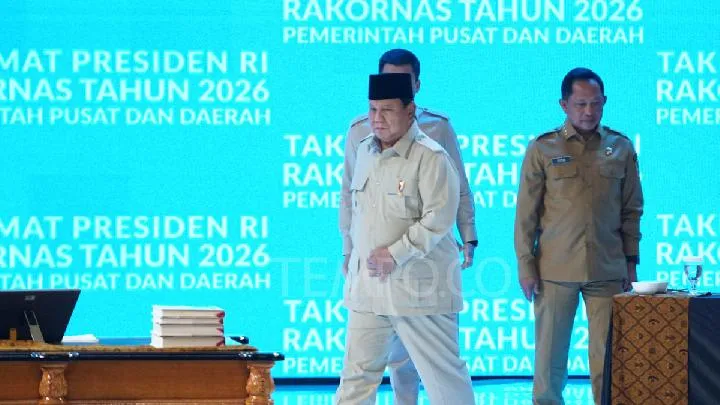 Prabowo Hadiri Perayaan Satu Abad NU di Malang