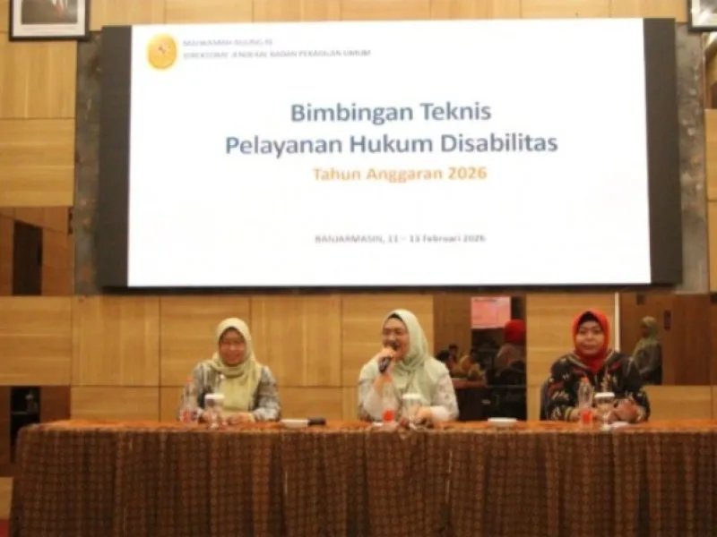 Ditjen Badilum Tingkatkan Layanan Hukum untuk Penyandang Disabilitas di Banjarmasin