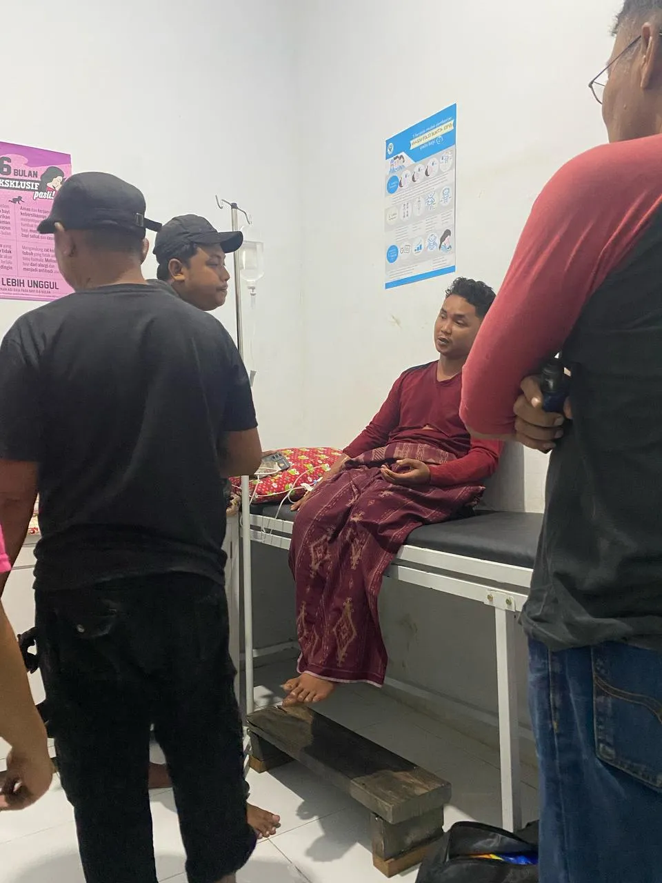 Kejadian Pembegalan di Jalan Poros PT Bakung Mas, Korban Luka Parah