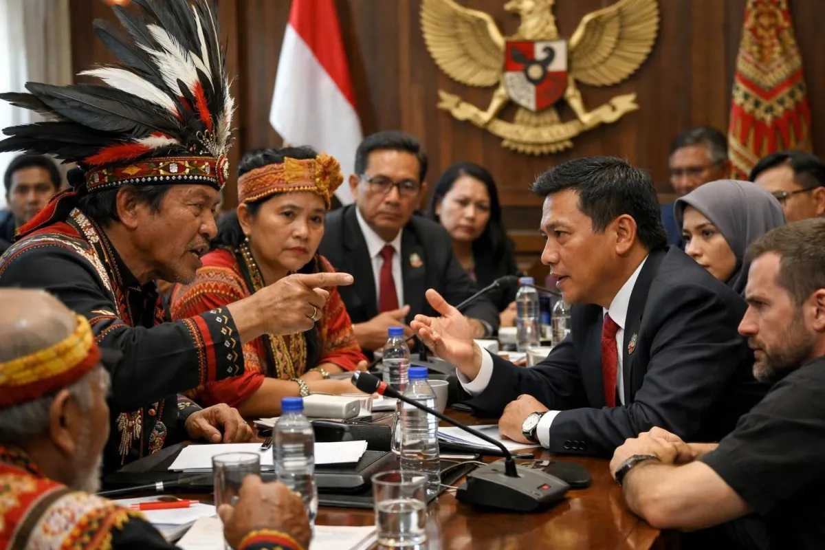 Perdebatan Perlindungan Hak Masyarakat Adat di Indonesia Memasuki 2026