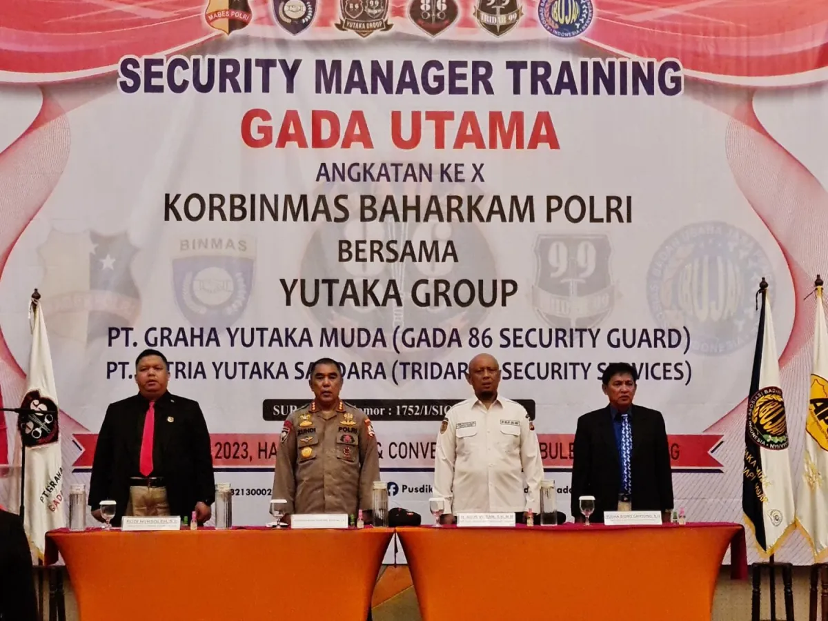 Diklat Gada Utama Resmi Dibuka untuk 31 Peserta di Bandung