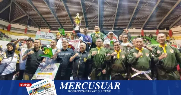 Kejuaraan Pencak Silat Ditutup, SMA 1 Balaesang Borong Medali Terbanyak