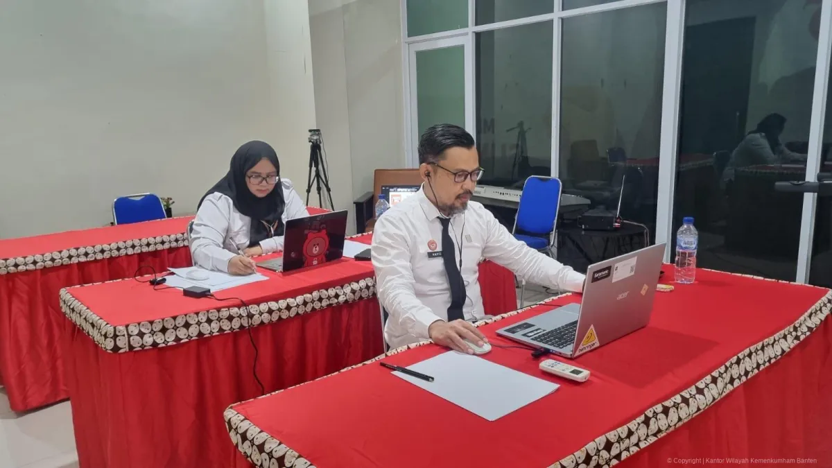 Dua Pegawai Kemenkum Banten Ikuti Ujian Kompetensi Perancang Peraturan