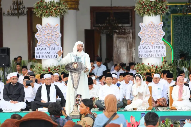 Gubernur Khofifah Ajak Masyarakat Bersinergi Wujudkan Jatim sebagai Gerbang Baru Nusantara