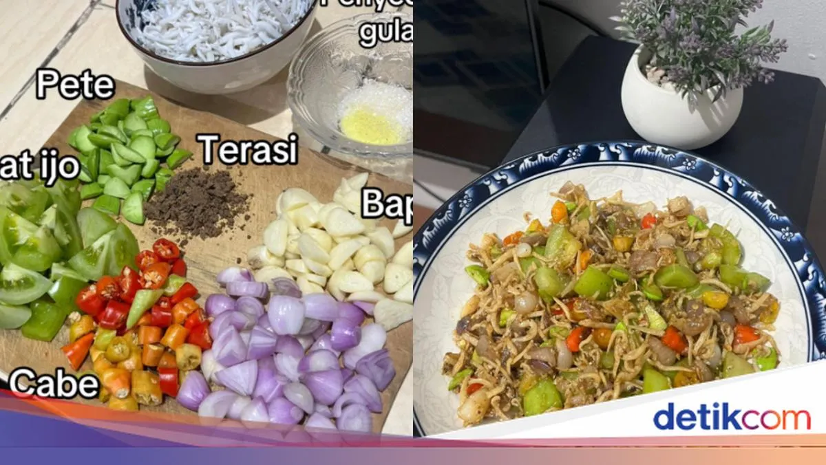 Tren Kuliner Teri Party ala Vicky Alaydrus Viral di Media Sosial