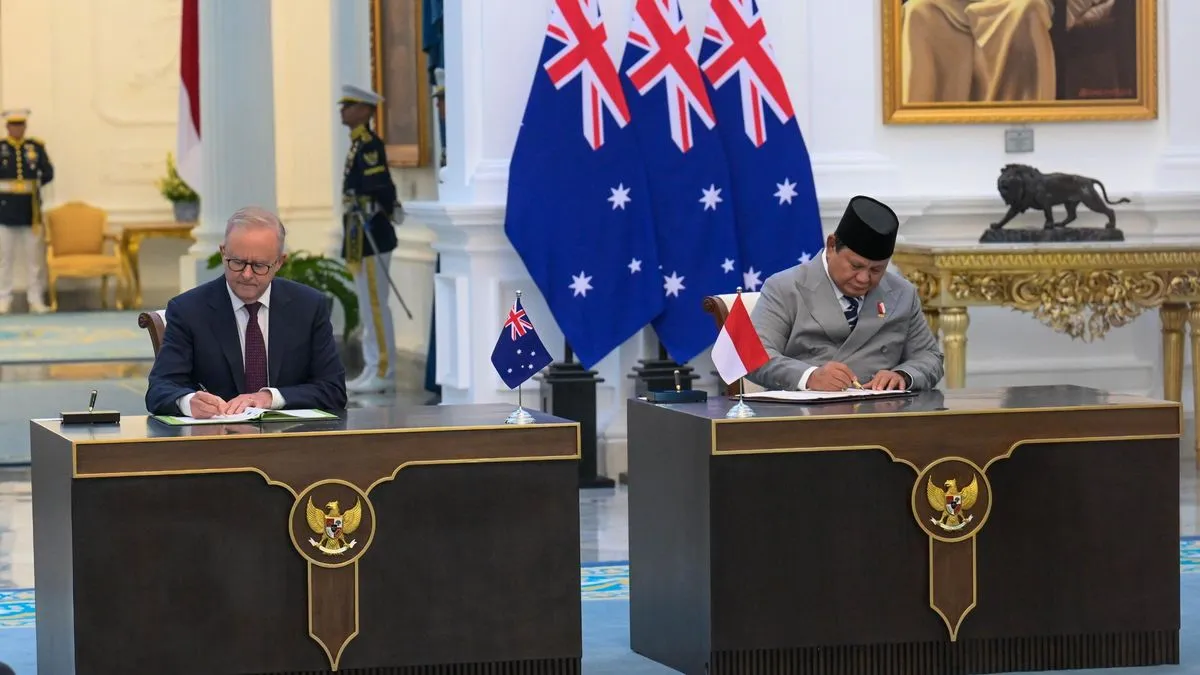 Indonesia dan Australia Resmikan Traktat Keamanan untuk Stabilitas Indo-Pasifik