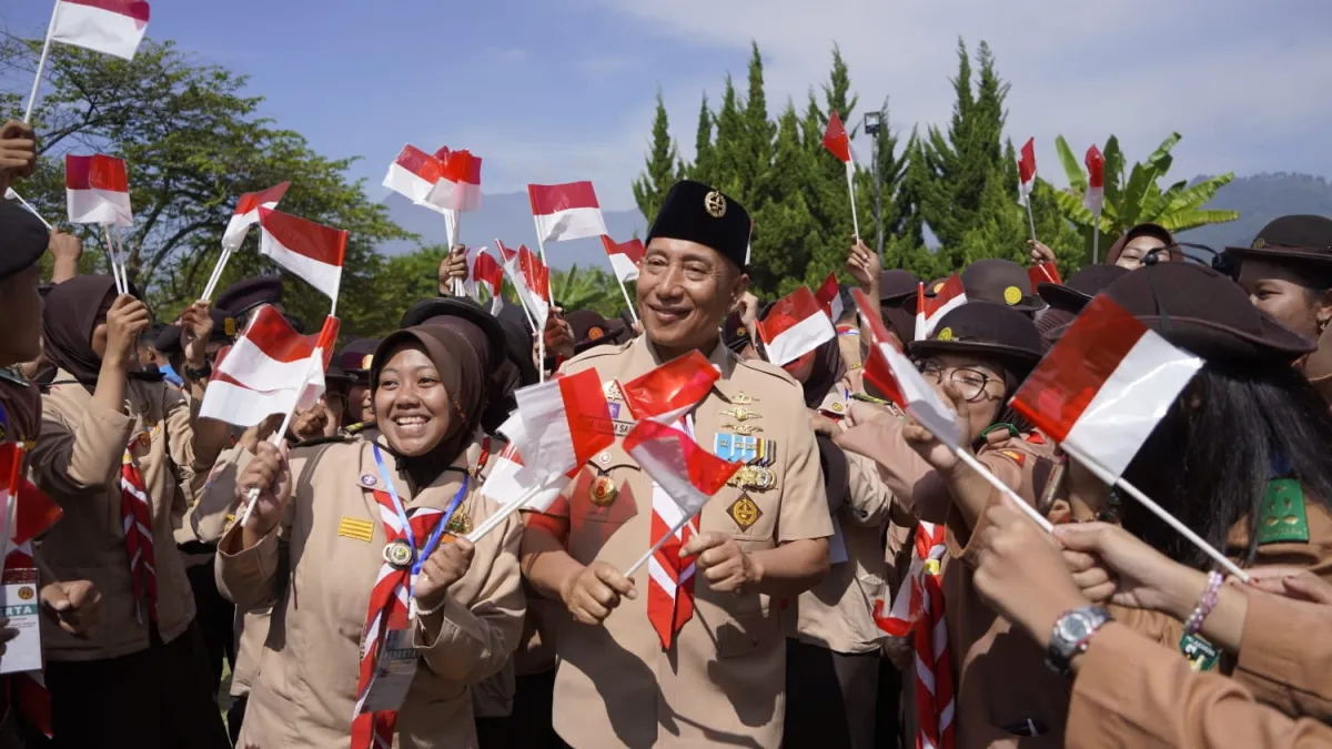 Kwarda Pramuka Jatim Berkontribusi dalam Kegiatan Sosial dan Lingkungan Selama Lima Tahun