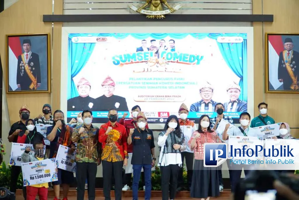 PASKI Sumsel Diharapkan Kembangkan Potensi Seniman Komedi Lokal