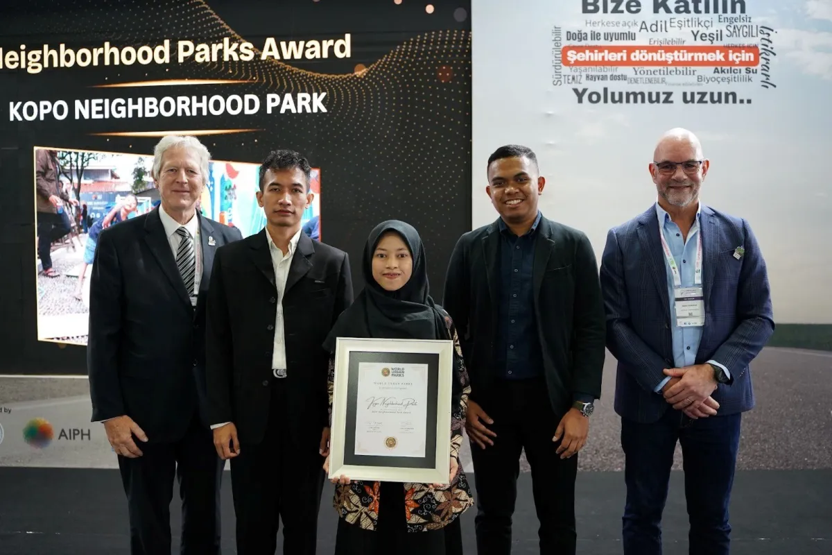 Lakuna Kota Raih Penghargaan Internasional untuk Taman Komunitas di Istanbul