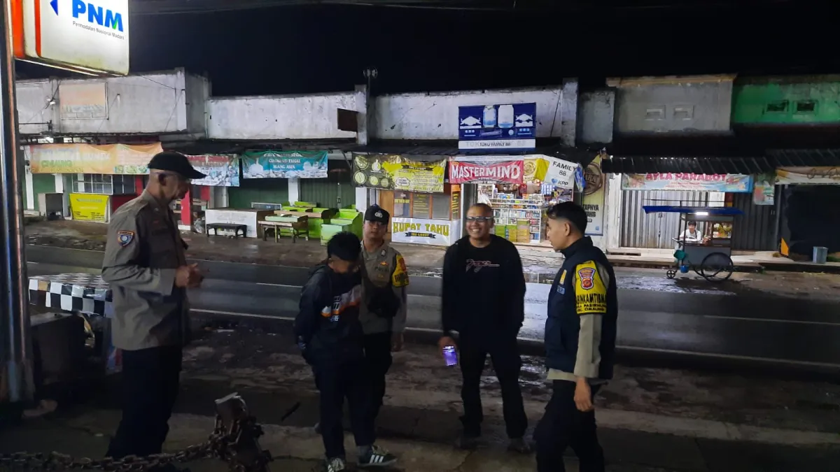 Polsek Cimaung Tingkatkan Patroli Cegah Premanisme dan Gangguan Kamtibmas