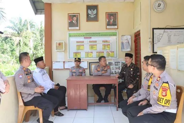 Kapolres Muba Perkuat Pelayanan Publik di Polsek Sanga Desa