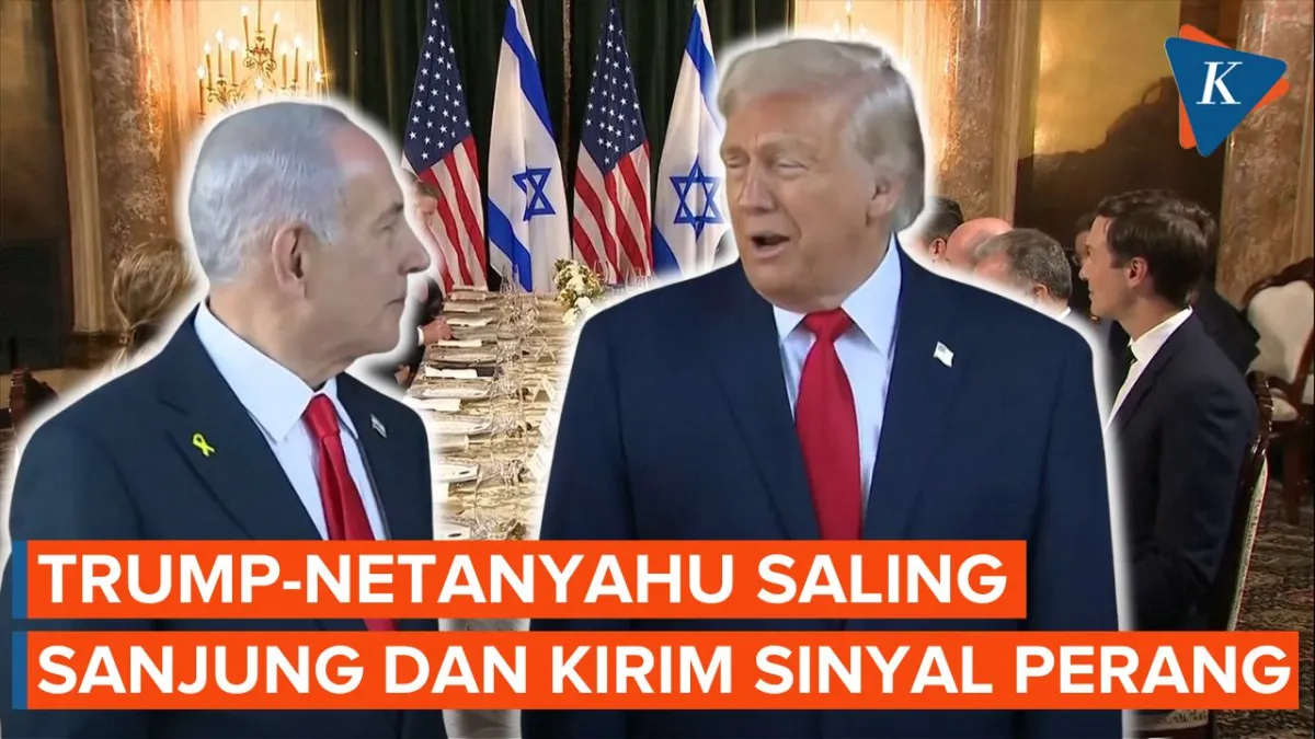Trump dan Netanyahu Bahas Isu Iran dalam Pertemuan Kunci di Florida