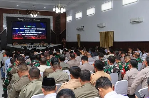 Polres Indramayu Siapkan Pengamanan Nataru 2026 Bersama Forkopimda