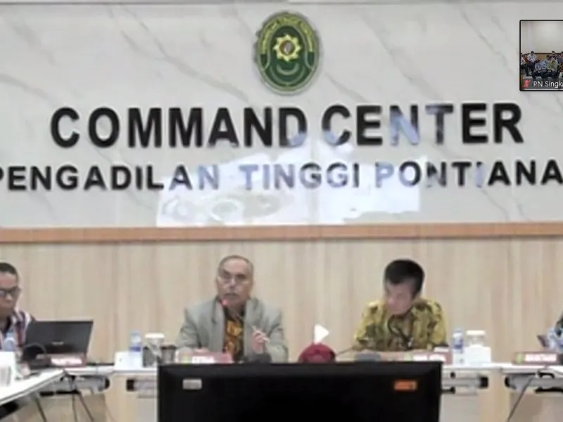 Ketua PT Pontianak Tegaskan Pentingnya Integritas Hakim dalam Pembinaan