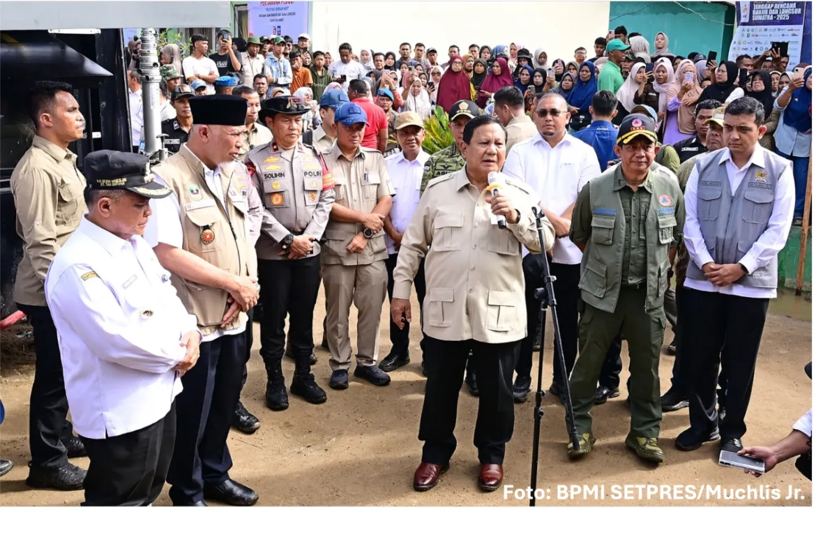 Menteri ESDM Dampingi Presiden Tinjau Pemulihan Energi di Sumatera Barat