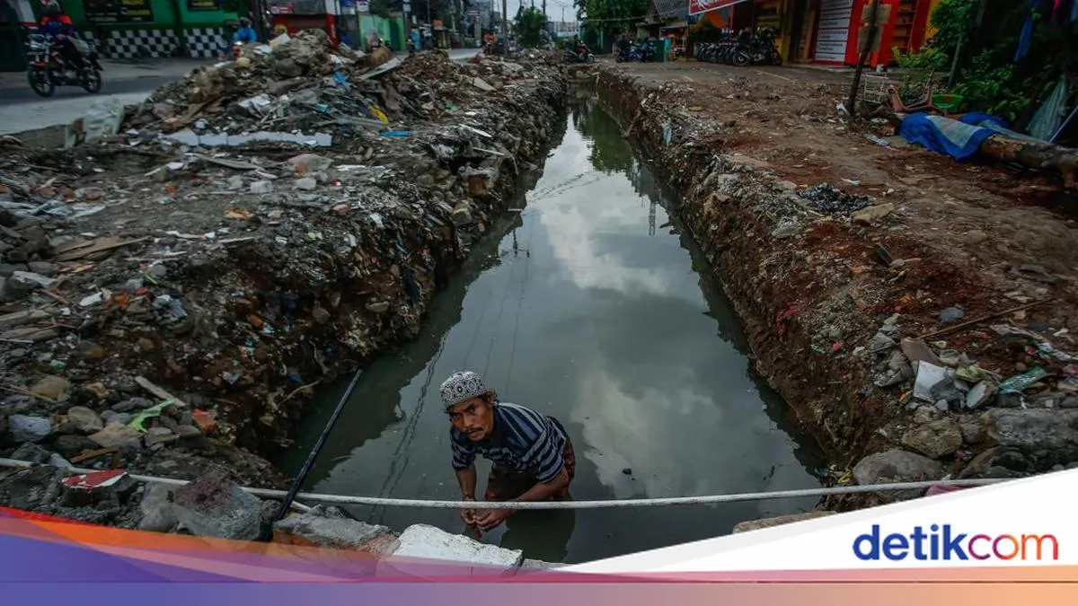 Kali Kecil di Tambun Terlihat Kembali Setelah Pembongkaran Bangunan Liar