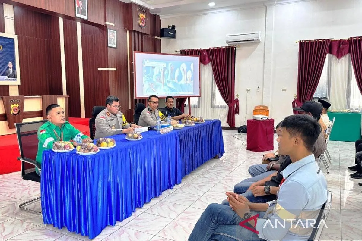 Polres Nagan Raya Gelar Sosialisasi Pencegahan Konflik Sosial di Perusahaan