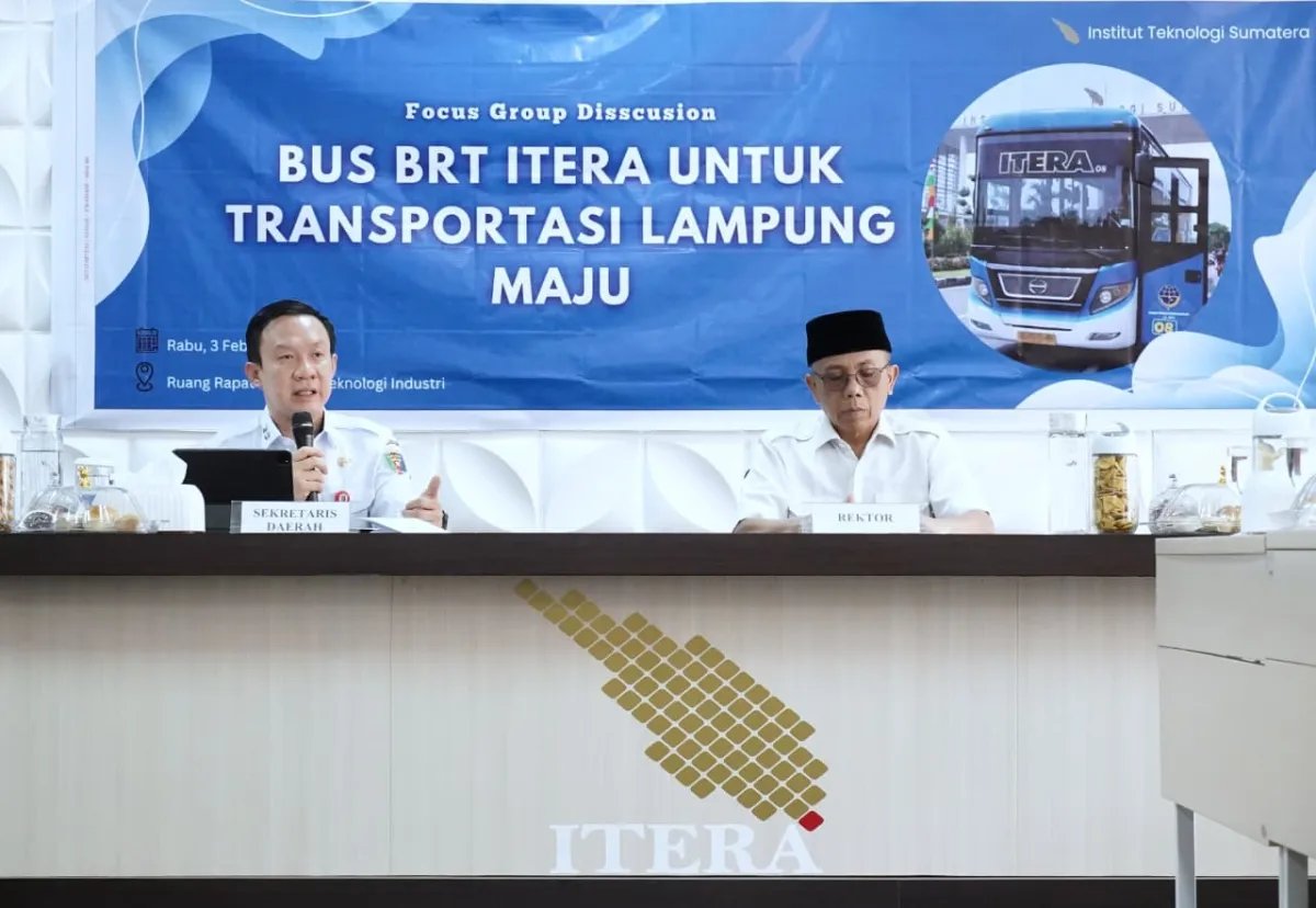 Pemprov Lampung Kembangkan BRT ITERA Sebagai Proyek Transportasi Publik Modern