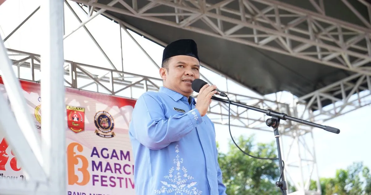 Festival Marching Band Meriahkan HUT RI ke-80 di Agam