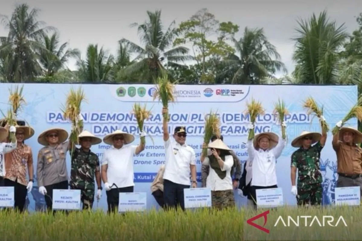 Transformasi Teknologi Pertanian Digerakkan Pemprov Kaltim dan BI di Kukar