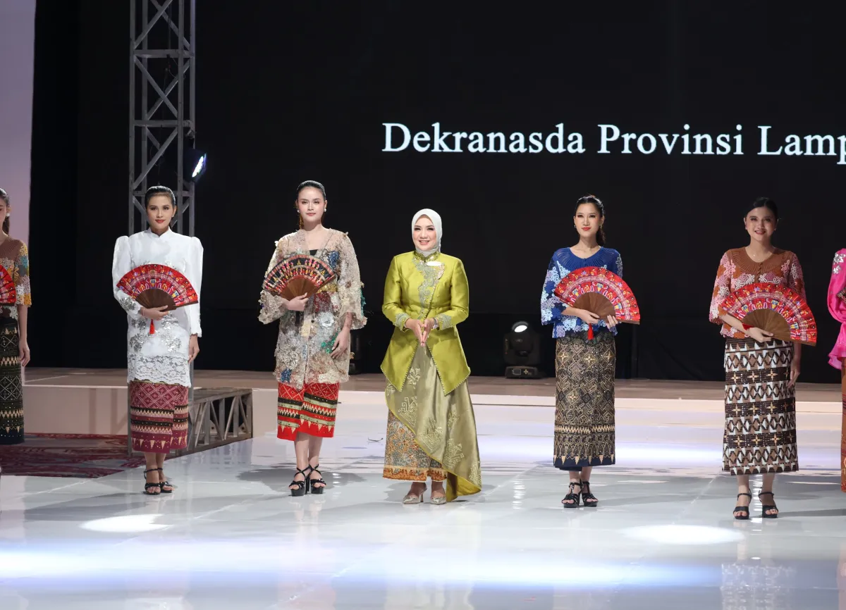 Lampung Fashion Tendance 2025 Resmi Dibuka, Tampilkan Desainer Internasional