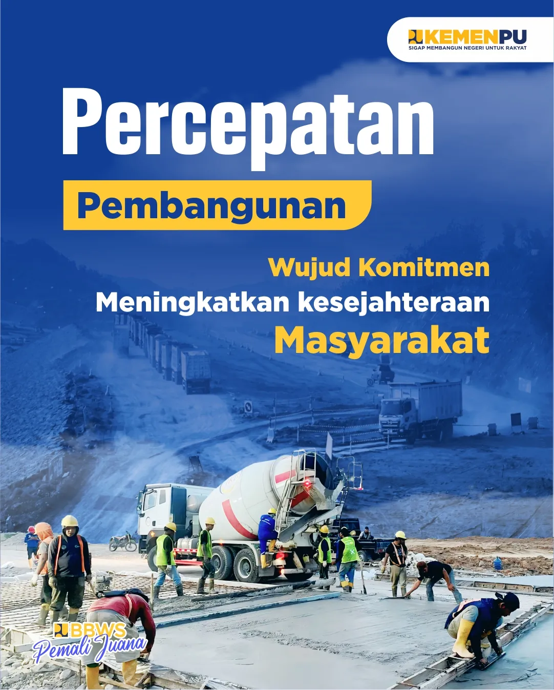 Proyek Bendungan Dukung Pengendalian Banjir dan Kesejahteraan Masyarakat