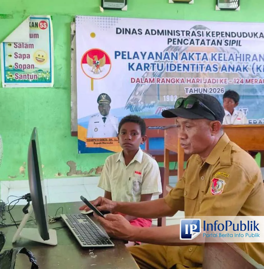 Disdukcapil Merauke Sediakan Layanan Gratis Dokumen Kependudukan untuk Anak