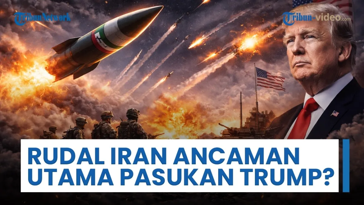 Rudal Iran Tembus Pertahanan AS-Israel dalam Konflik Timur Tengah