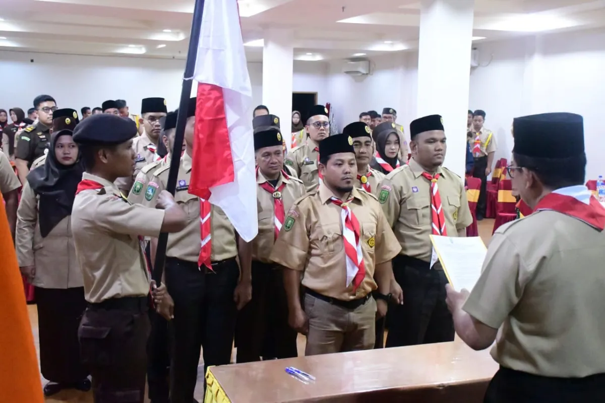 Bupati Bengkalis Dukung Pembentukan Saka Adhyasta Pemilu untuk Pengawasan Partisipatif