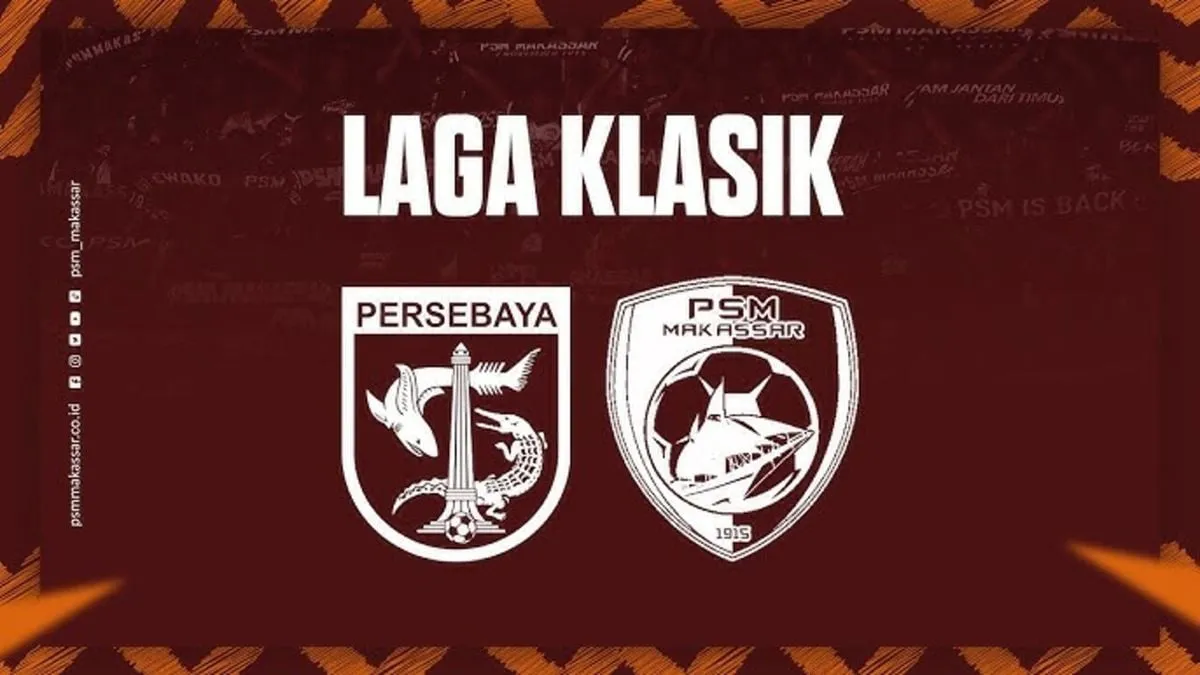 PSM Makassar Hadapi Persebaya dalam Laga Tunda Pekan ke-4 BRI Super League