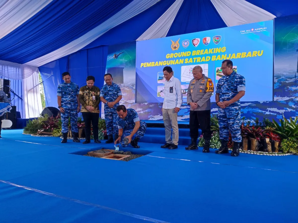 TNI AU Bangun Satuan Radar di Banjarbaru untuk Perkuat Pertahanan Udara