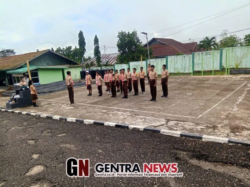Kodim 1621/TTS Gelar Latihan Rutin Pramuka untuk Pembentukan Karakter Generasi Muda