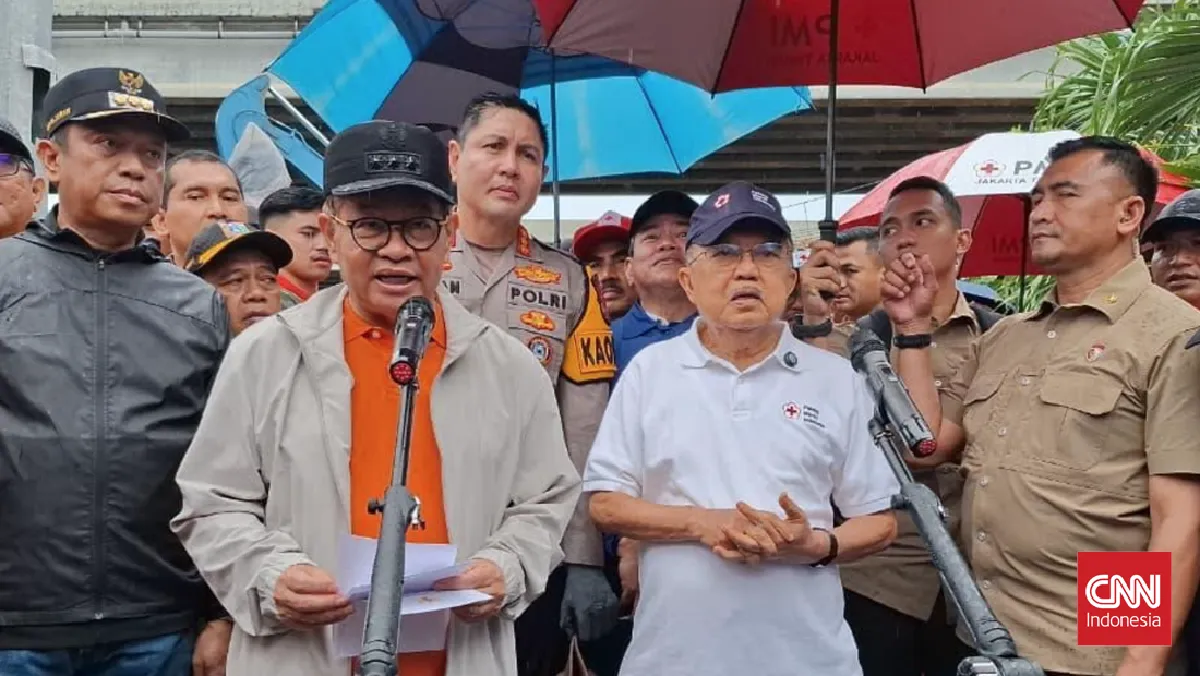 Pramono Anung dan Jusuf Kalla Ajak Warga Bersihkan Jakarta