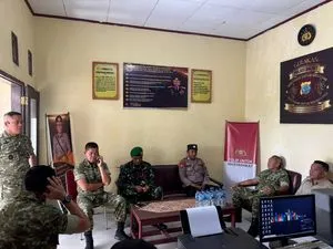 Pangdam XIII/Merdeka Tunjukkan Sinergi TNI-Polri Lewat Kunjungan Spontan ke Polsek Kaidipang
