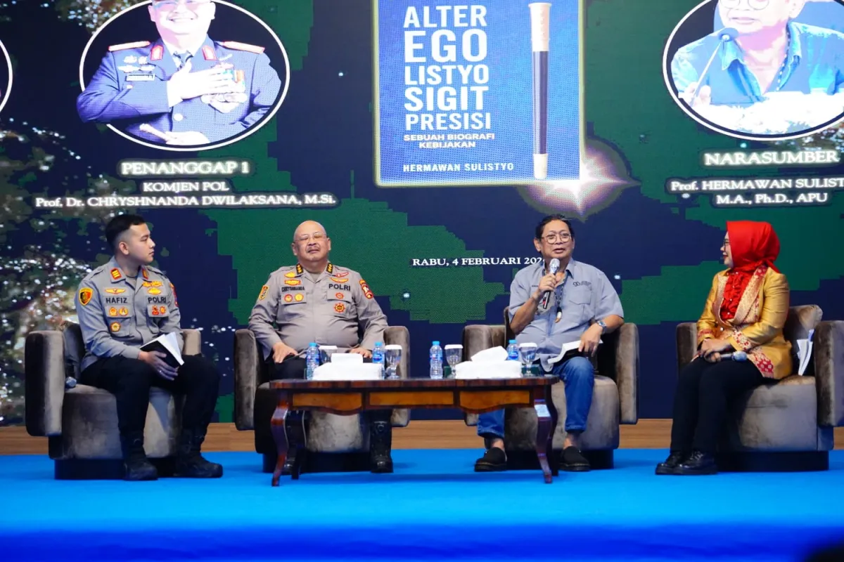 Bedah Buku 'Alter Ego' Menyoroti Kebijakan Kapolri di Tengah Reformasi Polri