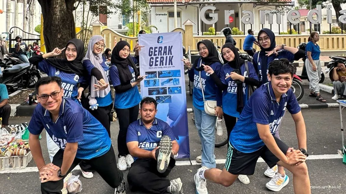 Kampanye Gerak Gerik UMS Ajak Masyarakat Hidup Sehat Melalui Aktivitas Fisik