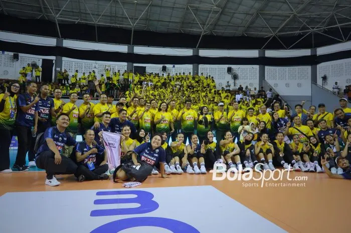 Petrokimia Gresik Raih Hattrick Gelar Juara Livoli Divisi Utama 2025