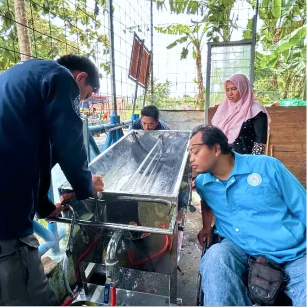 UMS Gelar Workshop Alat Bantu untuk Pemberdayaan Pengrajin Batik Difabel
