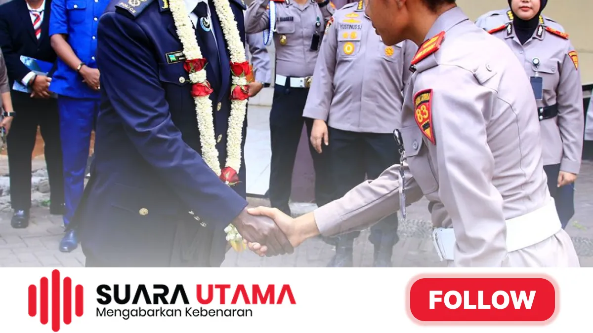 Kunjungan Kehormatan Kepolisian Rwanda di STIK-PTIK Polri
