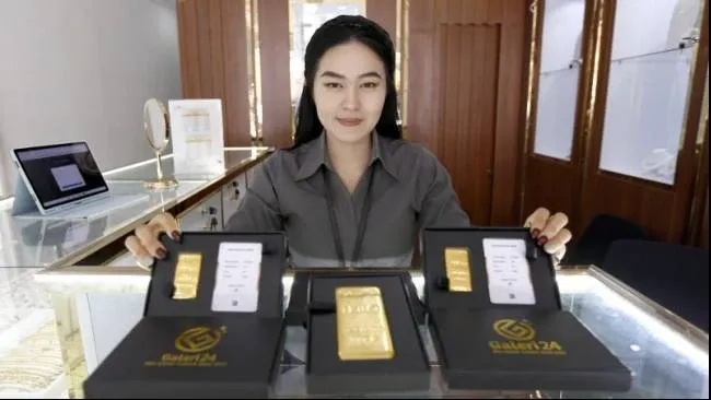 Harga Emas Pegadaian Naik, UBS dan Galeri24 Tercatat Menguat