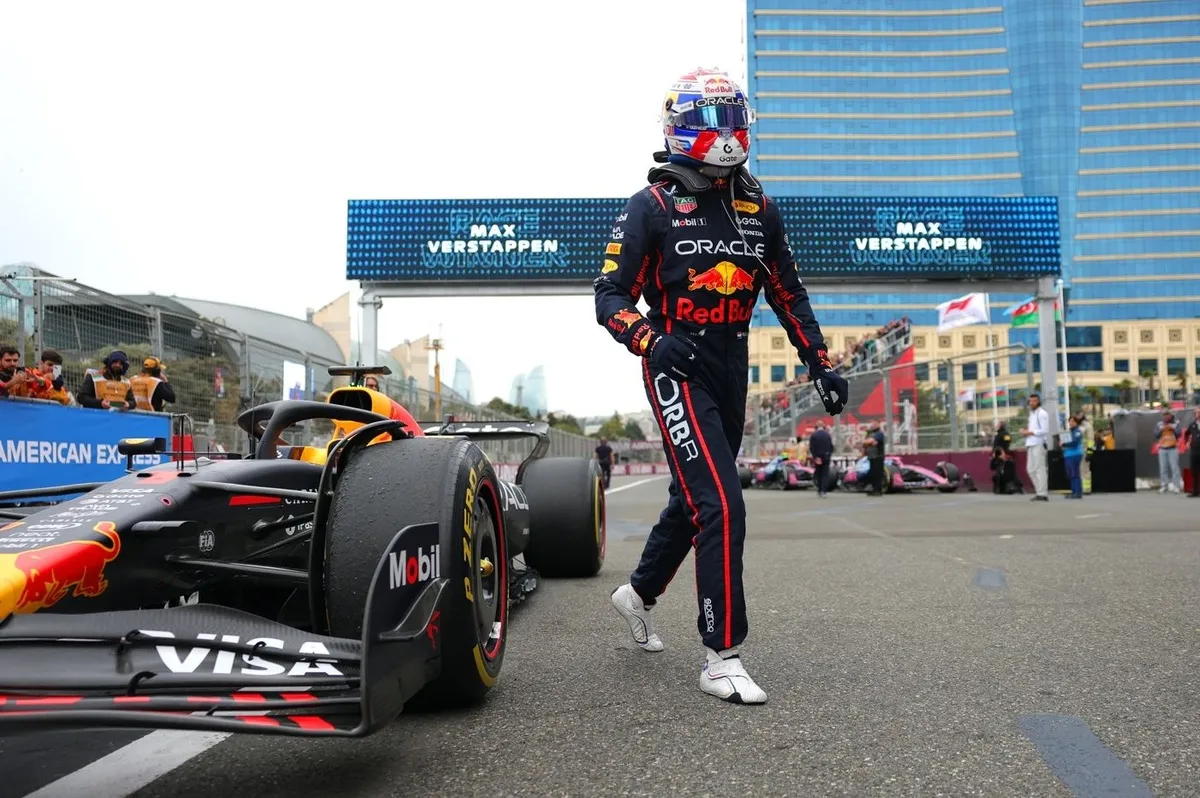 Strategi Cerdas Verstappen Bawa Red Bull Menang di Baku F1